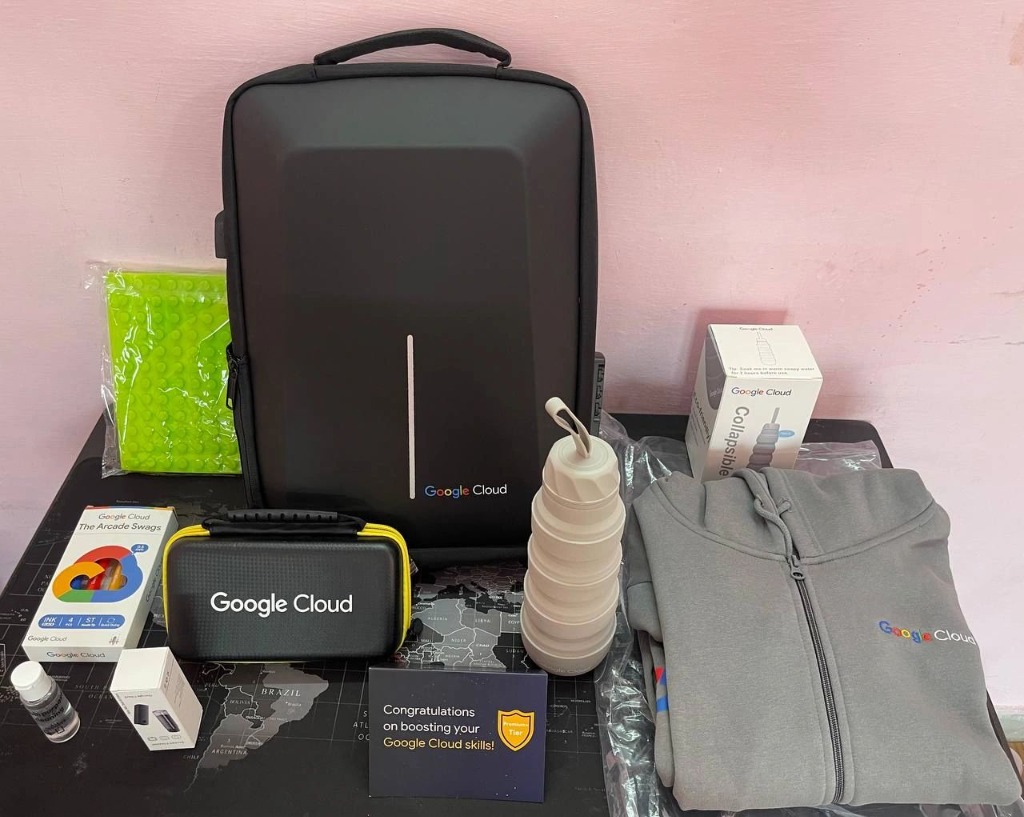 Google Cloud Arcade Swag Package